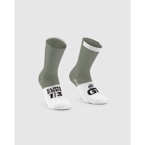 Assos GT Socks C2 - Chaussettes vélo Titan Green 39 - 42 - Publicité