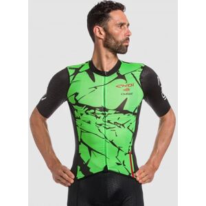 Maillot Ekoi Racing Outlast Marbre Vert Fluo Taille L EKOI