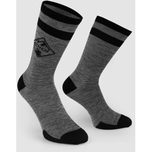 Ekoï Chaussettes unisexe EKOI Perf GRAVEL Gris Asphalte gris S / M male