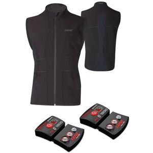 Lenz Heat Hommes Vest 1.0 + Battery (Noir)