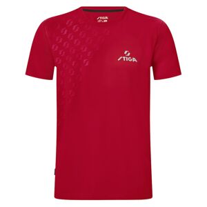 Stiga T-Shirt Pro Red S mixte