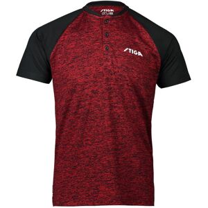 Stiga Team Shirt Red Black M mixte