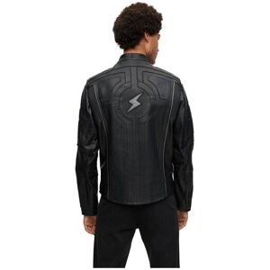 Boss Jocas 10251548 Leather Jacket Noir 56 Homme Noir 56 male - Publicité