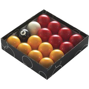 Pool Ball Set Doré 1 7/8´´ Doré 1 7/8´´ unisex