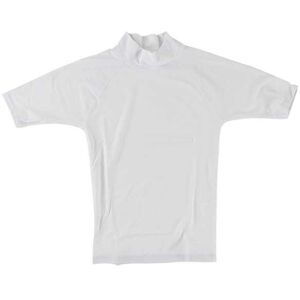 Short Sleeve Rashguard Blanc L Blanc L unisex