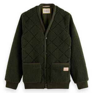 Shearling Jacket Refurbished Vert XL Homme Vert XL male