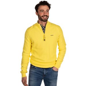 Nza New Zealand Muddy´s Half Zip Sweater Jaune XL Homme Jaune XL male