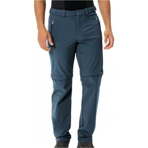 Vaude - Farley Stretch T-Zip Pants III - Pantalon convertible taille 54 - Regular, bleu - Publicité