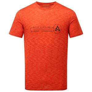 - Sprint Tee - T-shirt en laine mérinos taille XS, rouge