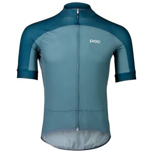 POC - Essential Road Logo Jersey - Maillot de cyclisme taille L;M;S;XL;XXL, gris;noir;turquoise - Publicité