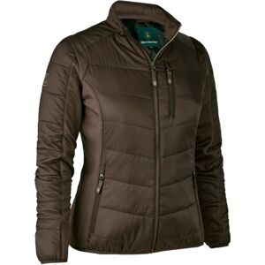 - Women's Heat Padded Jacket - Veste synthétique taille 44, brun