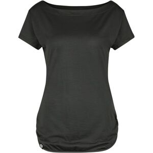 - Women's T-Shirt S/S Skin - Sous-vêtement mérinos taille S, gris/noir