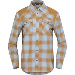 - Women's Svalbard Flannel Shirt - Chemise taille L;XS, beige/gris;gris/bleu;rouge