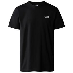 The North Face - S/S Simple Dome Tee - T-shirt taille XL, noir - Publicité