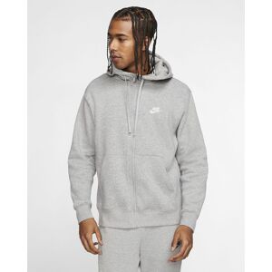 Nike Sweat zippé à capuche Nike Sportswear Club Fleece Gris Homme - BV2645-063 Gris 2XL male