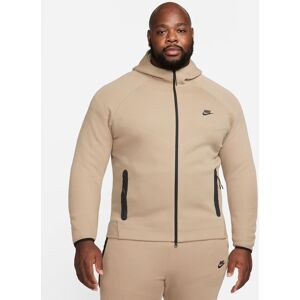 Nike Sweat zippé à capuche Nike Sportswear Tech Fleece Beige Homme - FB7921-247 Beige L male