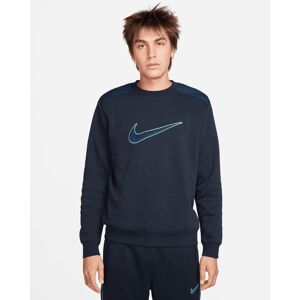 Nike Sweat-shirt Nike Sportswear Noir & Bleu Marine Homme - FN0245-475 Noir & Bleu Marine XL male