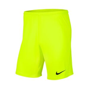 Nike Short Nike Park III Jaune Fluo Homme - BV6855-702 Jaune Fluo XL male