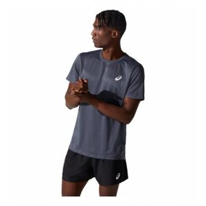Asics pour homme. 2011C341 T-shirt Core Ss gris (XL), Sport, Running, Multisport, Manche courte, Polister recyclé - Publicité