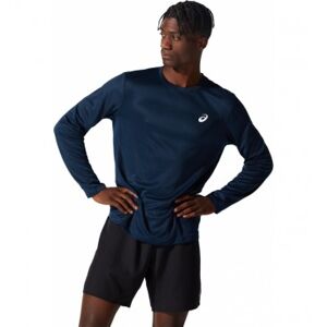 Asics pour homme. 2011C340 Core - T-shirt à manches longues - Marine (XL), Sport, Synthétique, Running, Multisport, Manche longue - Publicité