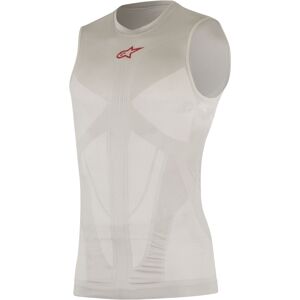 Alpinestars Tech Tank Summer Chemise Rouge Argent taille : M L - Publicité