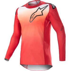 Alpinestars Supertech Risen Maillot de motocross Blanc Rouge taille : XL - Publicité