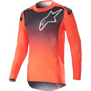 Alpinestars Supertech Risen Maillot de motocross Noir Orange taille : 2XL - Publicité