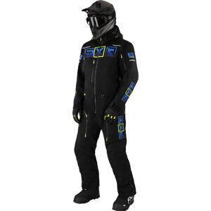 FXR Maverick Lite Costume de motoneige une pièce Noir Bleu Jaune taille : 2XL - Publicité