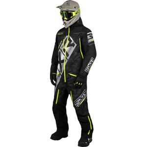 FXR CX F.A.S.T. Insulated 2023 Costume de motoneige une pièce Noir Gris Jaune taille : M - Publicité