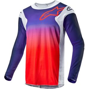 Alpinestars Racer Hoen Maillot de motocross Gris Orange taille : 2XL - Publicité