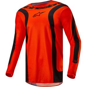 Alpinestars Fluid Lurv Maillot de motocross Noir Orange taille : 2XL - Publicité