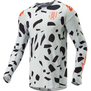 Alpinestars Techstar Rantera Maillot de motocross Gris Blanc taille : 2XL - Publicité