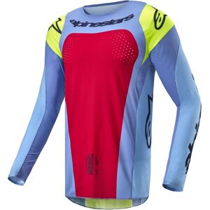 Alpinestars Techstar Ocuri Maillot de motocross Rouge Bleu taille : L - Publicité