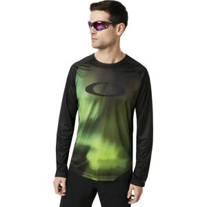 OAKLEY Maillot Oakley MTB Tech Aurora Borealis manche longue