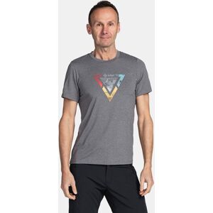 T-shirt fonctionnel pour homme Kilpi LISMAIN-M Dark grey - S Dark grey S homme