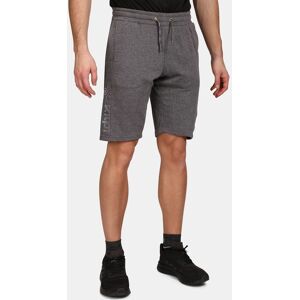 Short en coton pour homme Kilpi TUSCON-M Dark grey - M Dark grey M homme