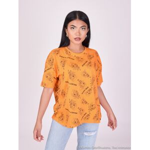 Project X Paris T-shirt one piece all over - Couleur - Orange, Taille - XS