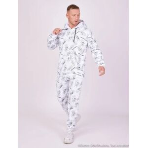 Project X Paris Bas de jogging one piece all over - Couleur - Blanc, Taille - S