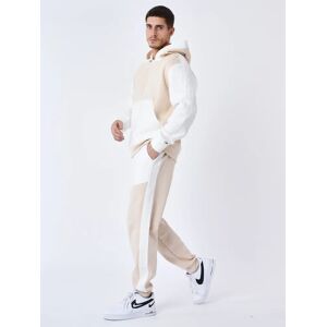 Project X Paris Bas de jogging Bicolore - Couleur - Beige, Taille - XL