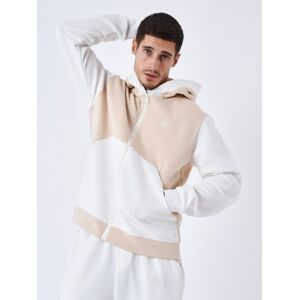 Project X Paris Veste de jogging Bicolore - Couleur - Beige, Taille - L