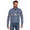 Nza New Zealand Ngakeketa Sweater Bleu 2XL Homme Bleu 2XL male