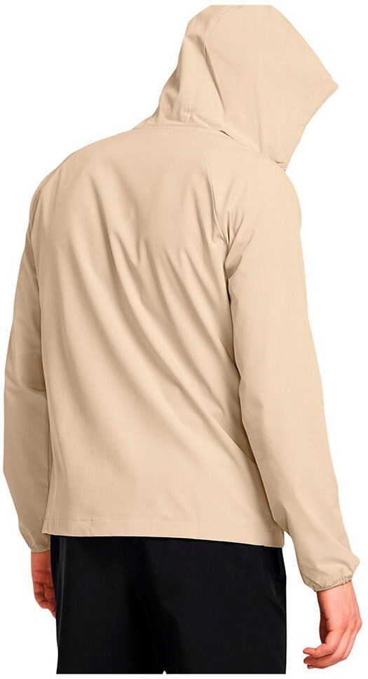 Under Armour Stretch Woven Windbreaker Beige M Homme