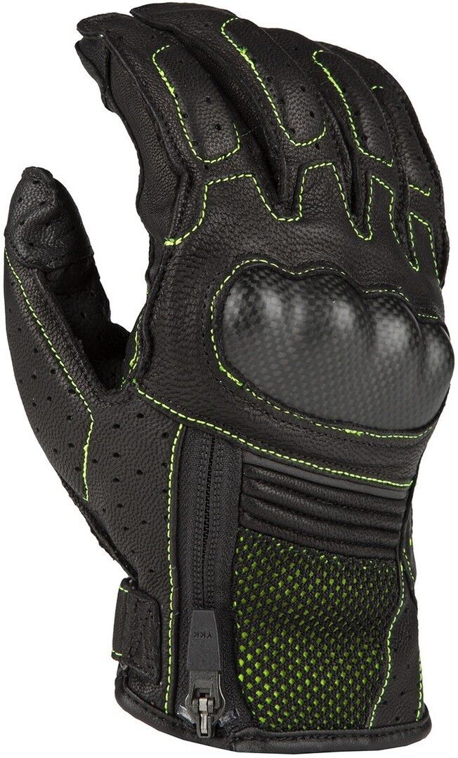 Klim Induction Gants de moto Noir Jaune taille : 2XL