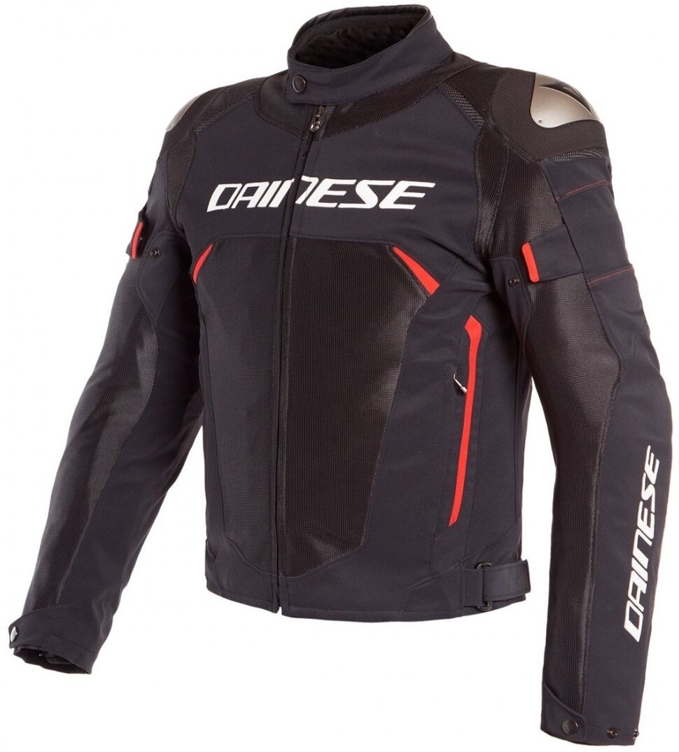 Dainese Dinamica Air D-Dry Veste Textile moto Noir Rouge taille : 56