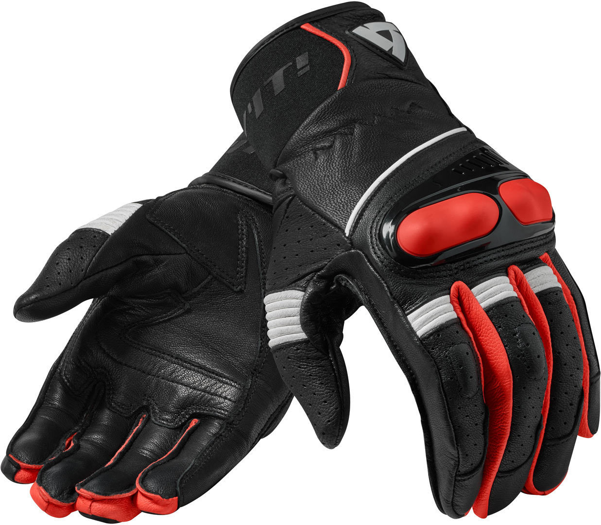 Revit Hyperion Gants de moto Noir Rouge taille : XL