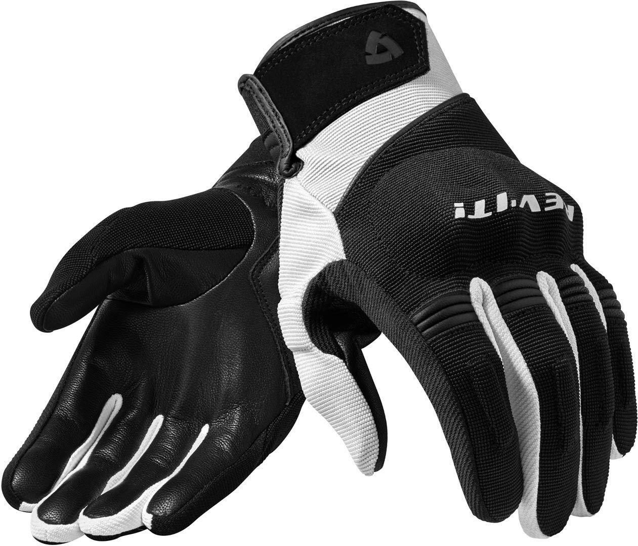 Revit Mosca Gants de motocross Noir Blanc taille : L