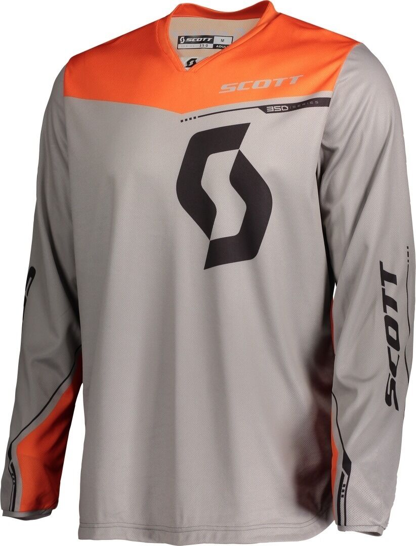 Scott 350 Dirt Maillot Motocross 2020 Gris Orange taille : L