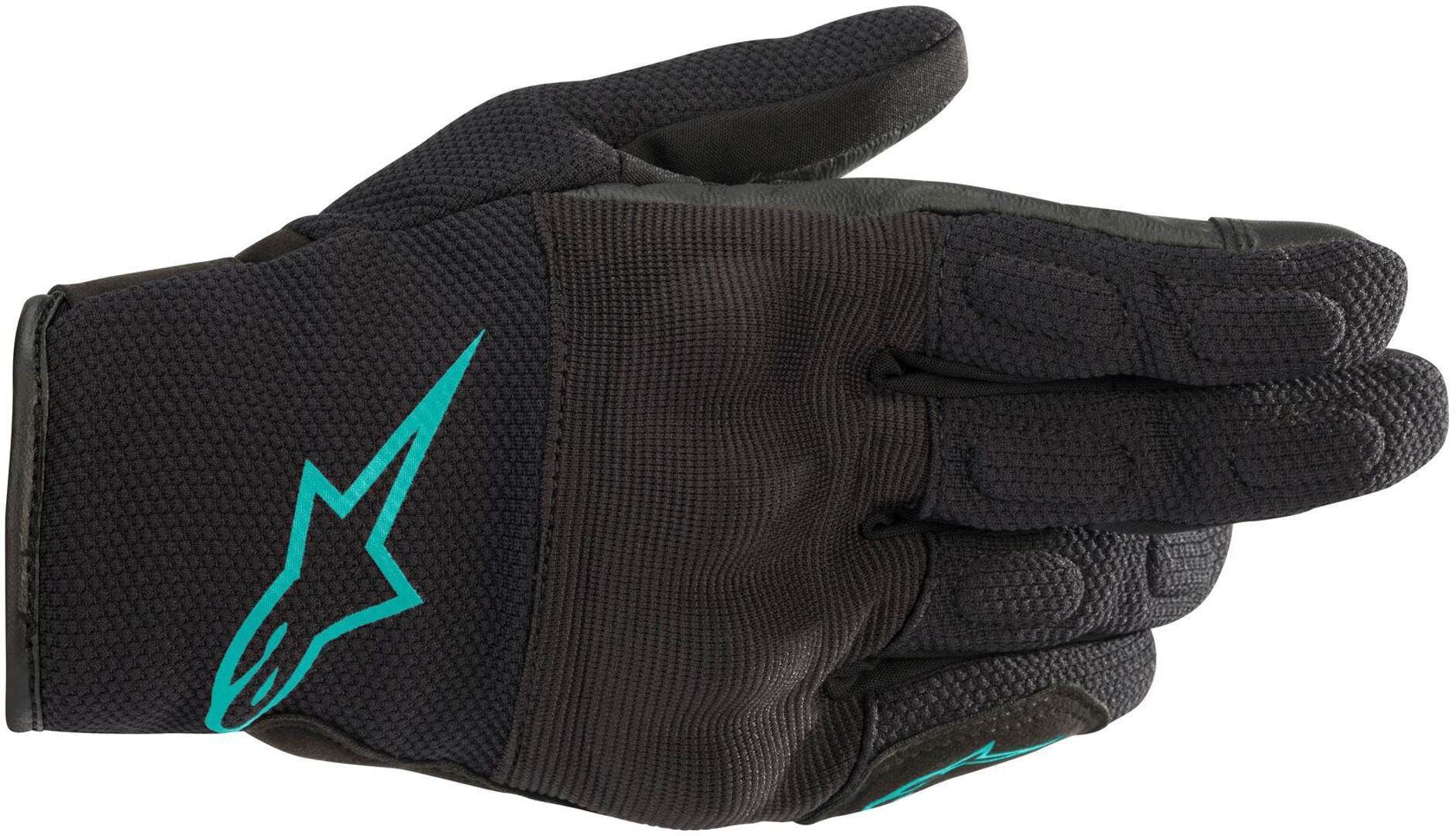 Alpinestars Stella S Max Drystar Gants de moto imperméables de dames Noir Bleu taille : XS