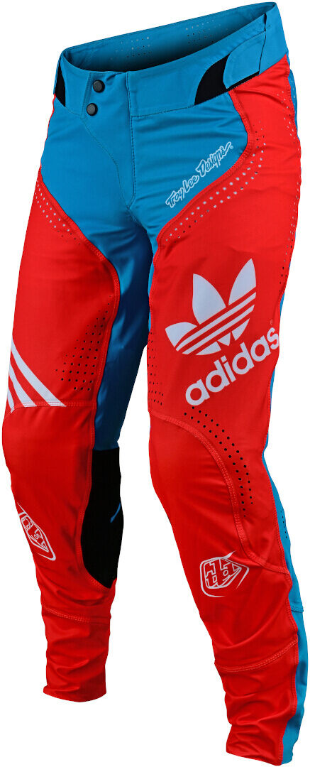 Troy Lee Designs SE Ultra Ltd Adidas Team Pantalon Motocross Gris Bleu taille : 30