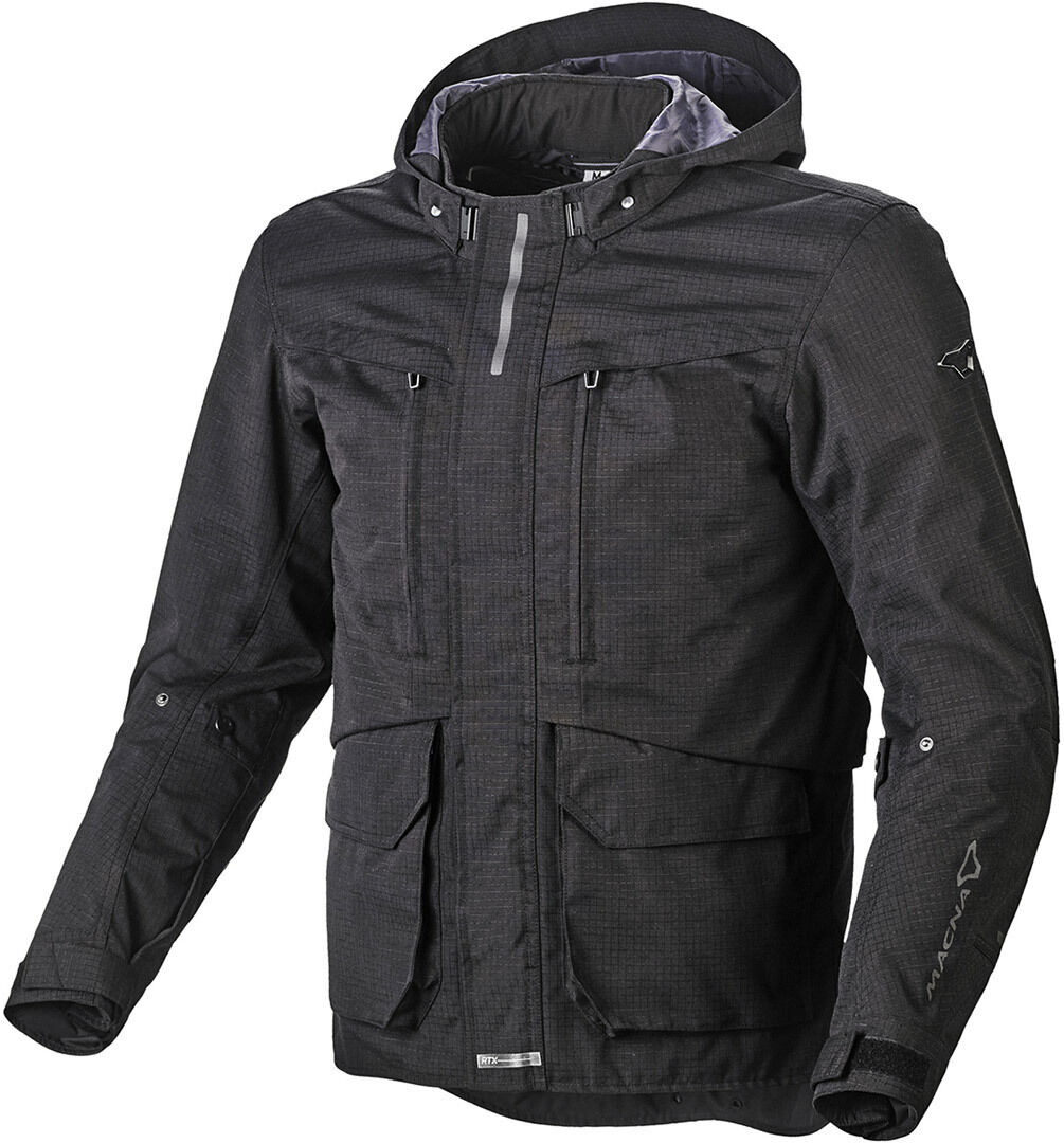 Macna Rival Veste textile de moto Noir taille : XL